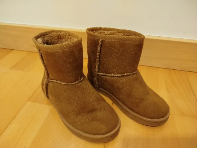 Botas australianas niña marrones Número 30