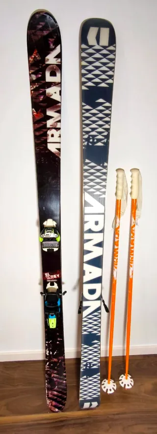 Skis Armada El Rey con fijaciones Marker Squire