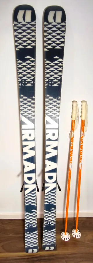 Skis Armada El Rey con fijaciones Marker Squire