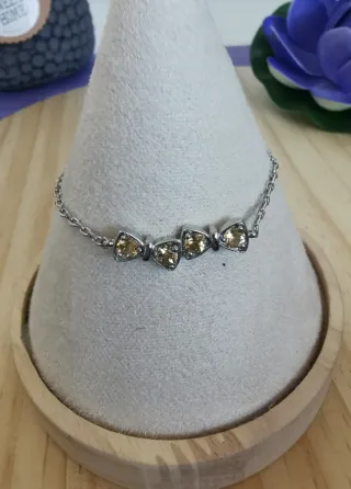 Pulsera de Citrino Natural.