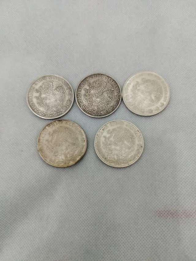 Monedas 100 pesos México plata 1978