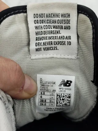 New Balance 574 Talla 39