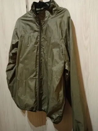 Chubasquero Hombre Rossignol Verde Oliva