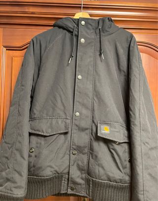 Chaqueta Carhartt Negra Hombre