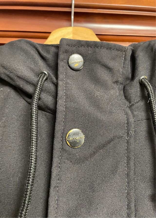 Chaqueta Carhartt Negra Hombre
