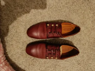 Zapatos de vestir pikolinos burdeos talla 40
