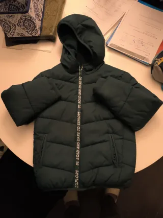 Giacchetto verde per bambini, 7-8 anni (121-127 cm)