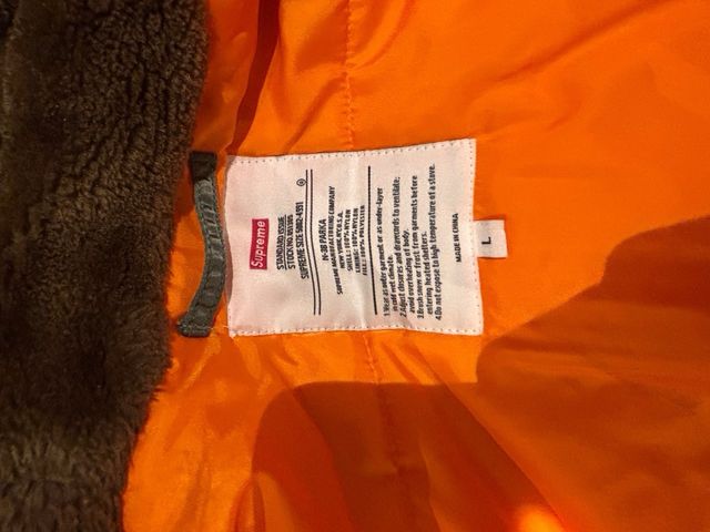 Supreme Cruz N-3B Parka Reflectante Verde