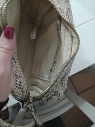 Bolso bandolera El Corte Inglés piel serpiente