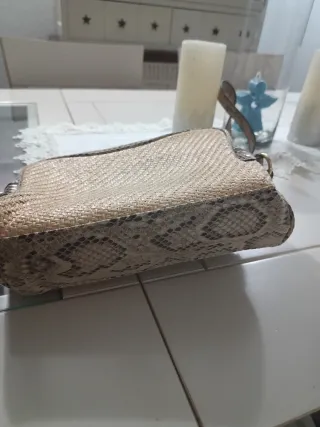 Bolso bandolera El Corte Inglés piel serpiente