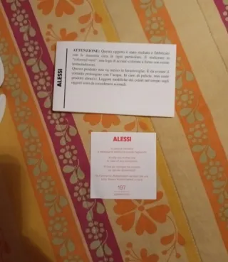 Cestino Alessi Barket bianco