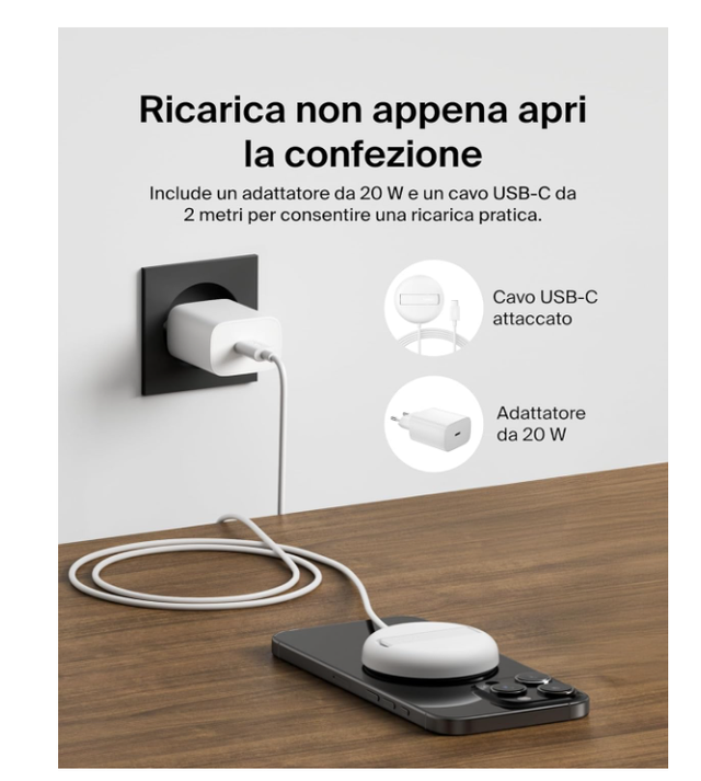 Belkin Tappetino di ricarica wireless magnetica 15