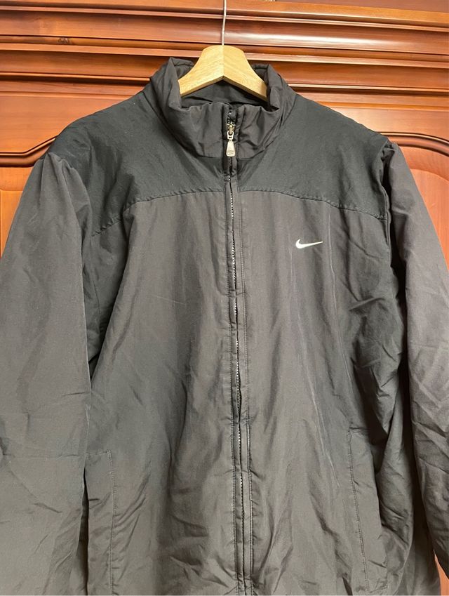 Chaqueta Nike Puffer Vintage Hombre Negra