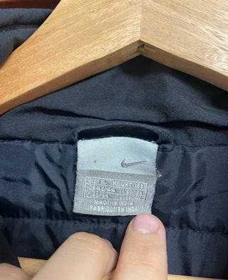 Chaqueta Nike Puffer Vintage Hombre Negra