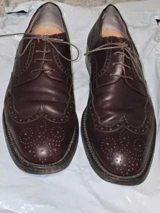 Scarpe eleganti uomo vera pelle 42
