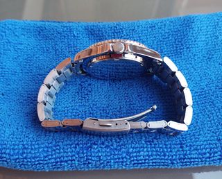 Reloj Anke Verde y Plateado