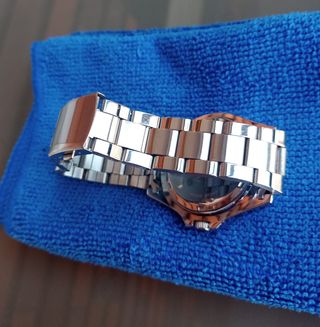 Reloj Anke Verde y Plateado