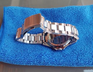 Reloj Anke Verde y Plateado