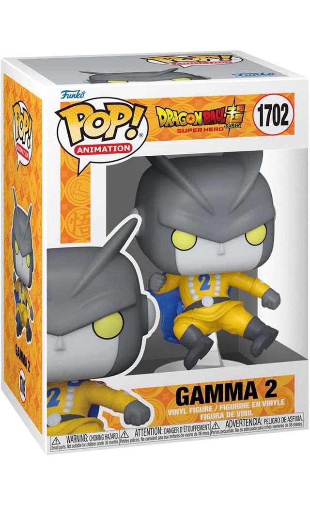 NUEVO! Funko Pop Gamma 2 Dragon Ball, scatola in cattivo stato