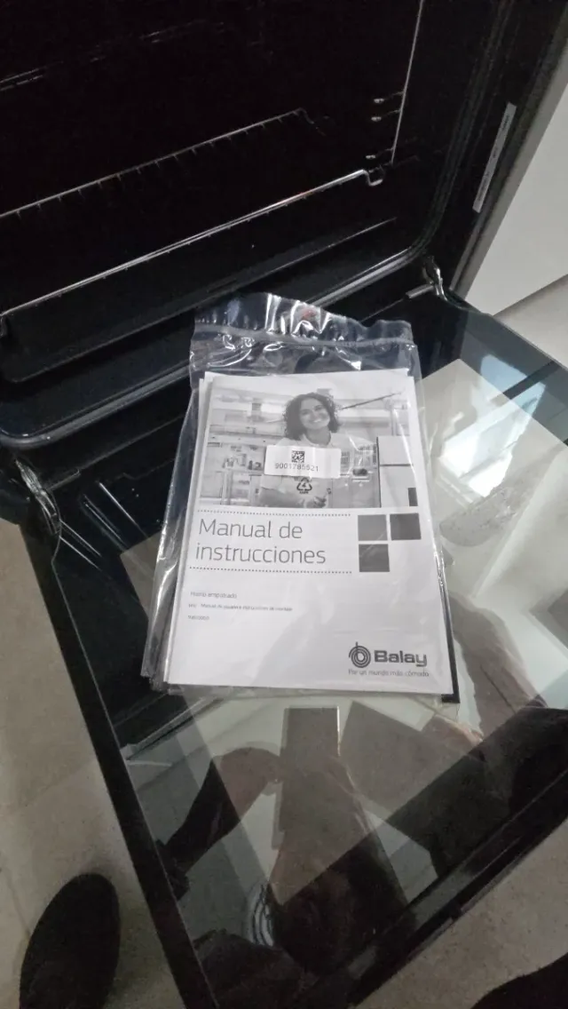 Horno Balay Acero Inox 60cm 71L 5 Funciones