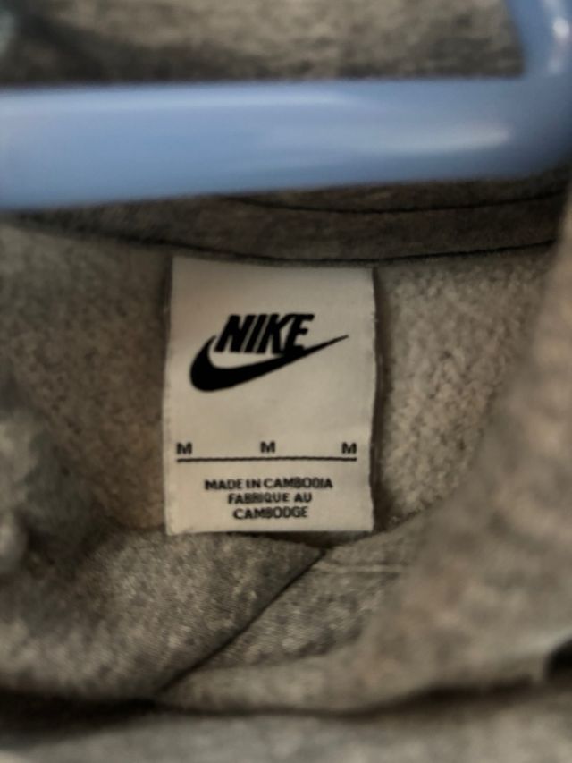Sudadera Nike Gris Talla M