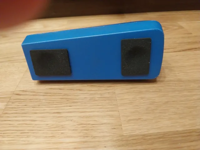 Portarrollos celo azul