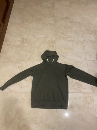 Sudadera verde de kids talla 13-14