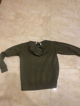 Sudadera verde de kids talla 13-14