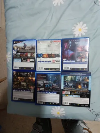 Lote de videojuegos PS4