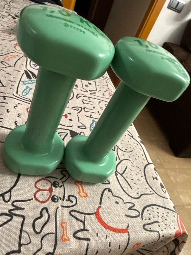 Mancuernas 1 kg (2.2 LBS) Decathlon