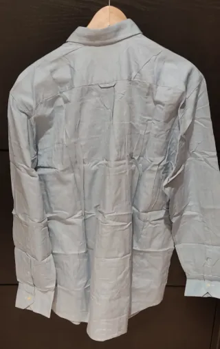 Camisa de hombre azul