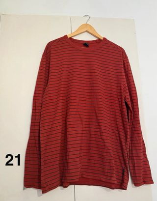 Lote 5 Camisetas Manga Larga XL-3XL