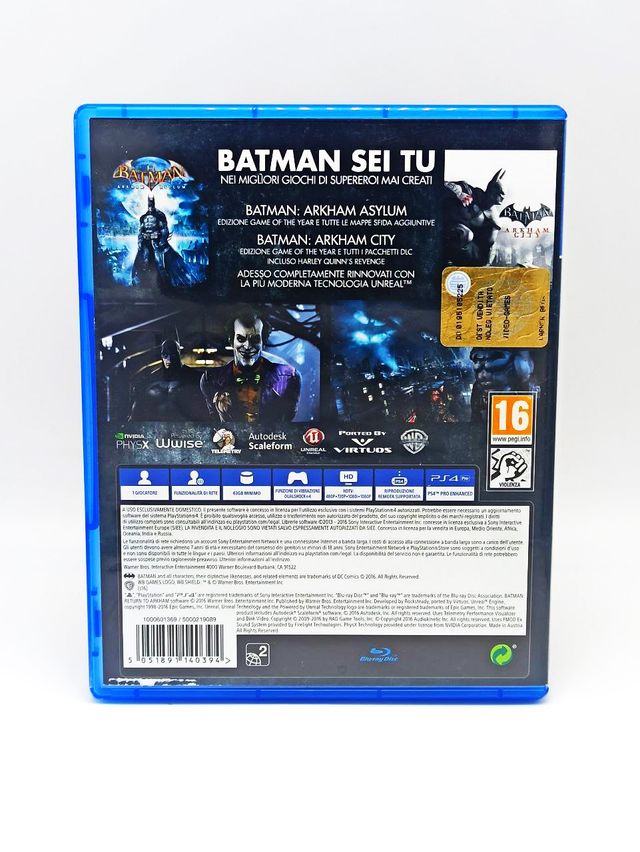 Batman Return to Arkham PS4