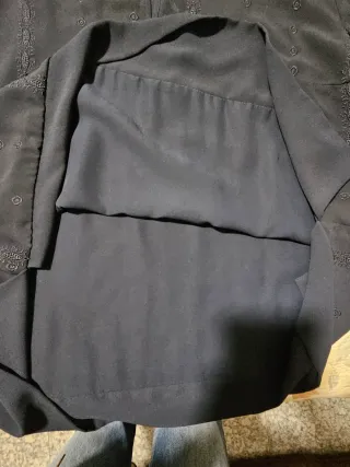 Blusa ANTEA Azul Marino Oscuro.Talla 50, o XL