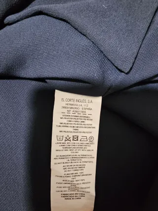 Blusa ANTEA Azul Marino Oscuro.Talla 50, o XL