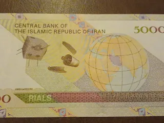 Billete de 5000 Riales de Irán