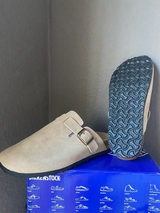Birkenstock Boston Talla 43 Beige