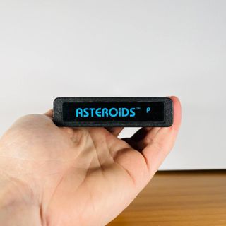 Asteroids Atari 2600 CX2649 videogioco retrò