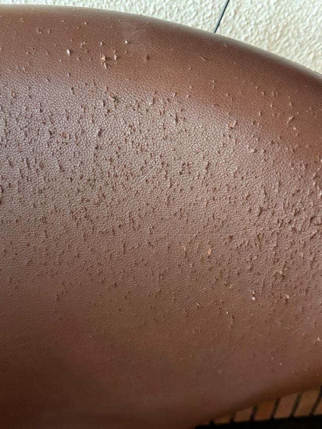 Butaca Swan Polipiel Marrón Caramelo