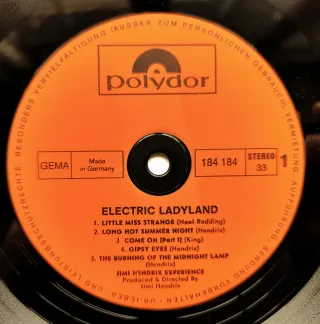 2 LP'S 1975 🇩🇪 JIMI HENDRIX - ELECTRIC LADYLAND