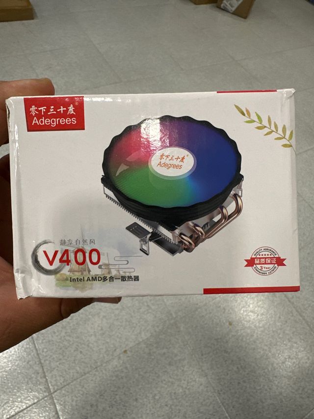 Disipador CPU Adegrees V400S