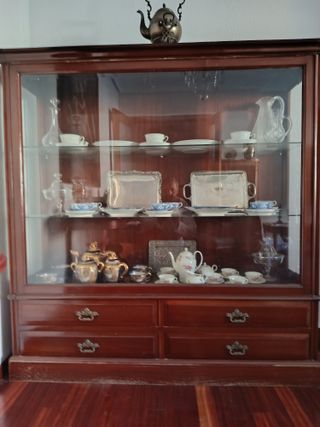 Vitrina Madera Ukola Mediados S.XX