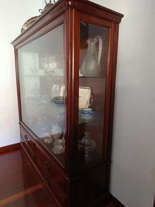 Vitrina Madera Ukola Mediados S.XX