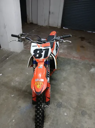 KTM SX 85 2022 Motor con pistón recién hecho