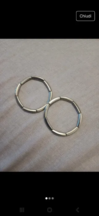 Bracciali rigidi argento