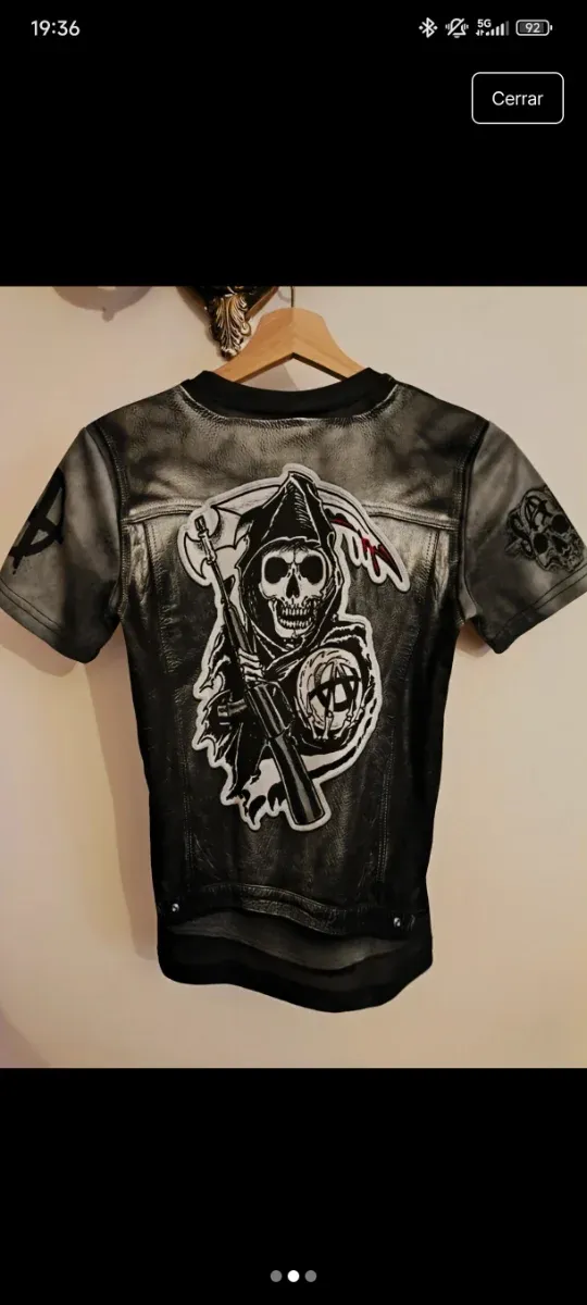 Camiseta Hijos de la Anarquía Talla S