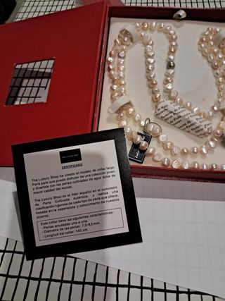 Collar de perlas cultivadas