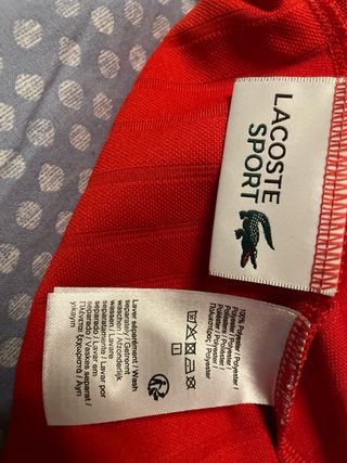 Lacoste Polo Sport Golf Rayas Tech J