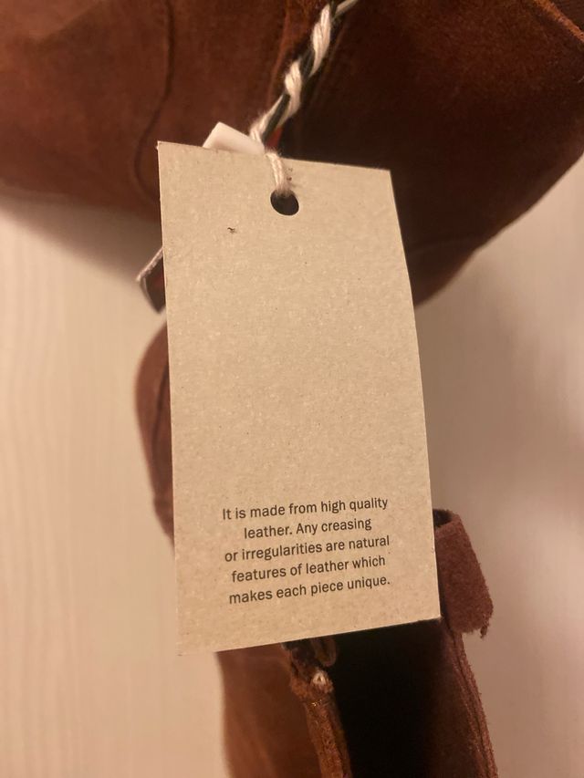 Botines de piel Zara Kids talla 37