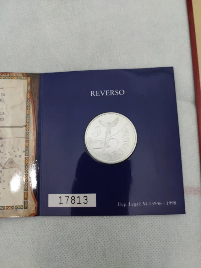 Monedas Plata Ruta Quetzal Argentaria 1998 y 1999